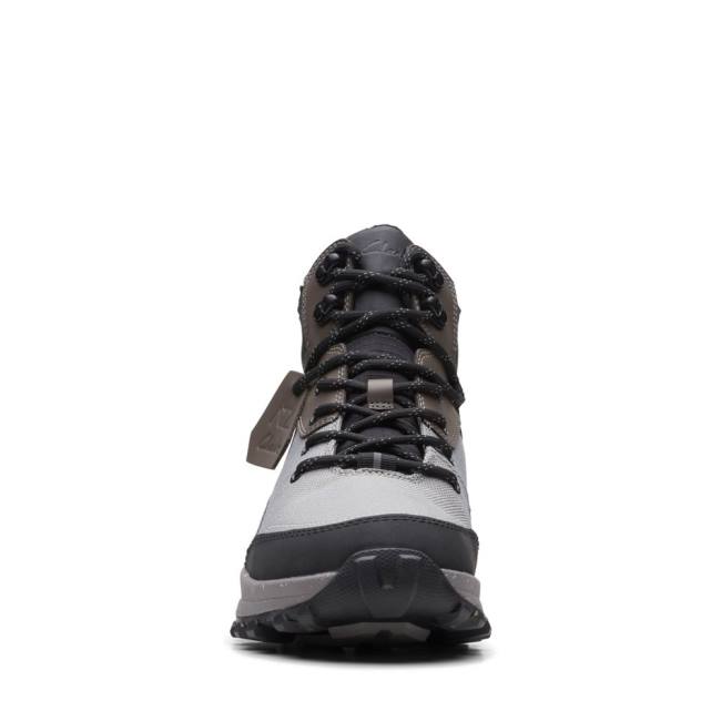 Clarks ATL Trek Sky GORE-TEX Gležnarji Ženske Sive | CLK041NRO