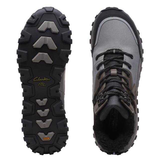 Clarks ATL Trek Sky GORE-TEX Gležnarji Ženske Sive | CLK041NRO