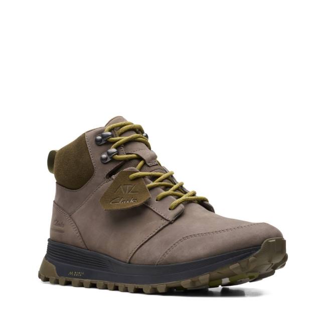 Clarks ATL Trek Up Waterproof Gležnarji Moški Rjave | CLK154NWR