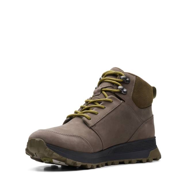 Clarks ATL Trek Up Waterproof Gležnarji Moški Rjave | CLK154NWR