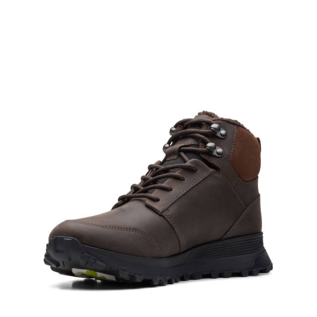 Clarks ATL Trek Up Waterproof Gležnarji Moški Rjave | CLK947PWM