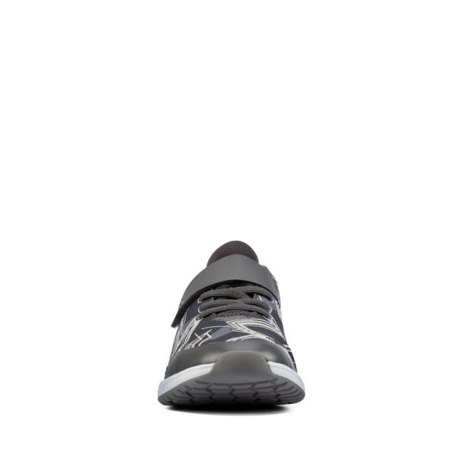 Clarks Aeon Pace Youth Superge Dekleta Sive | CLK963IOG