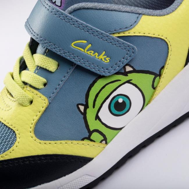 Clarks Aeon Scare Kid Superge Dekleta Modre | CLK297BNO