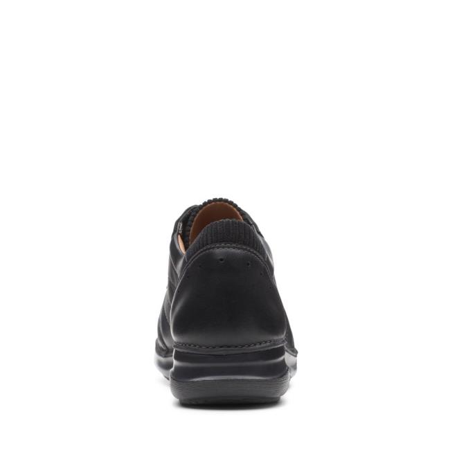 Clarks Appley Tie Ravni Čevlji Ženske Črne | CLK386ZIN