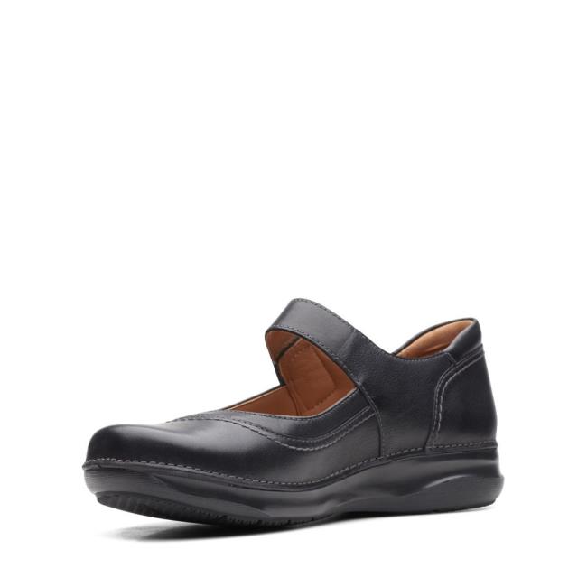 Clarks Appley Walk Ravni Čevlji Ženske Črne | CLK914WGB