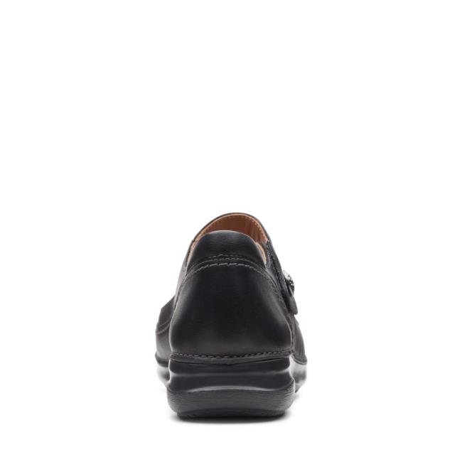 Clarks Appley Walk Črne Čevlji Ženske Črne | CLK748KHW