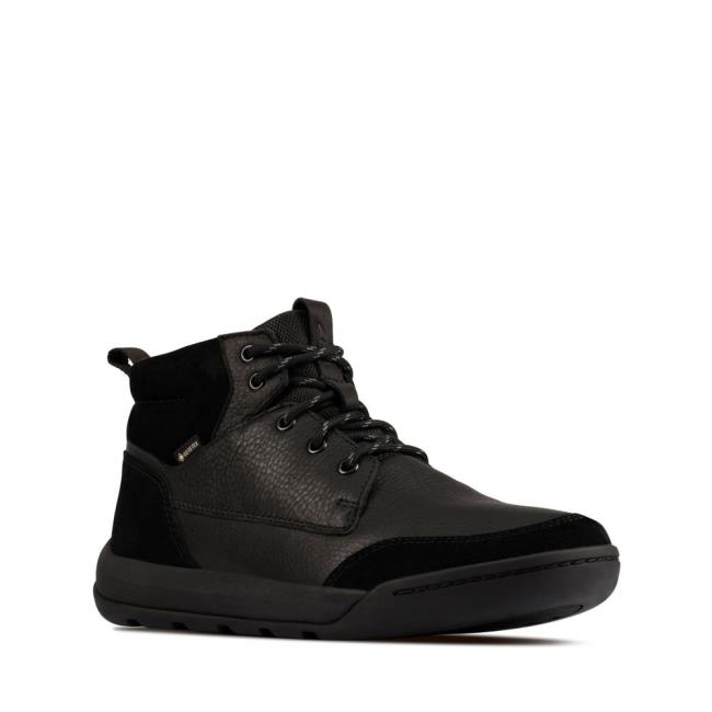 Clarks Ashcombe Hi GORE-TEX Originals Škornji Moški Črne | CLK605LMT