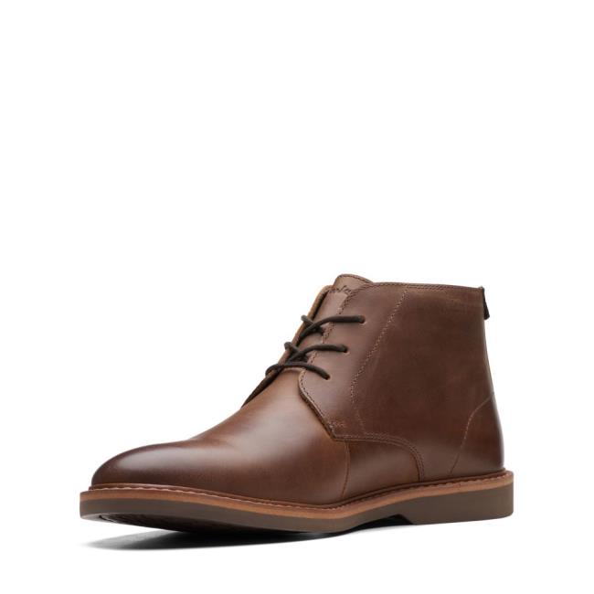 Clarks Atticus LT Mid Originals Škornji Moški Temno Rjave | CLK683DAW