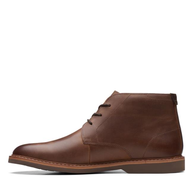 Clarks Atticus LT Mid Originals Škornji Moški Temno Rjave | CLK683DAW