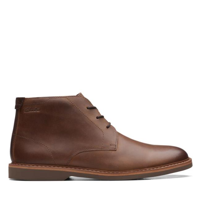 Clarks Atticus LT Mid Originals Škornji Moški Temno Rjave | CLK683DAW