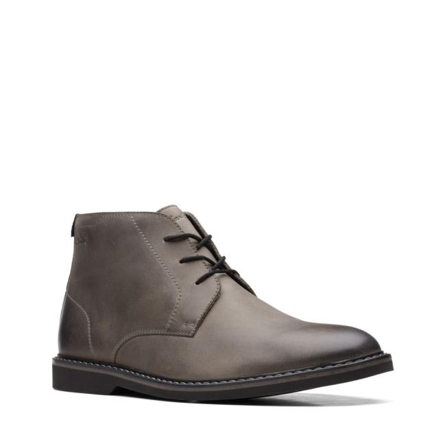 Clarks Atticus LT Mid Originals Škornji Moški Temno Sive | CLK794RIF