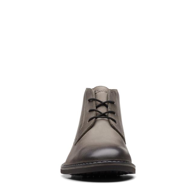 Clarks Atticus LT Mid Originals Škornji Moški Temno Sive | CLK794RIF