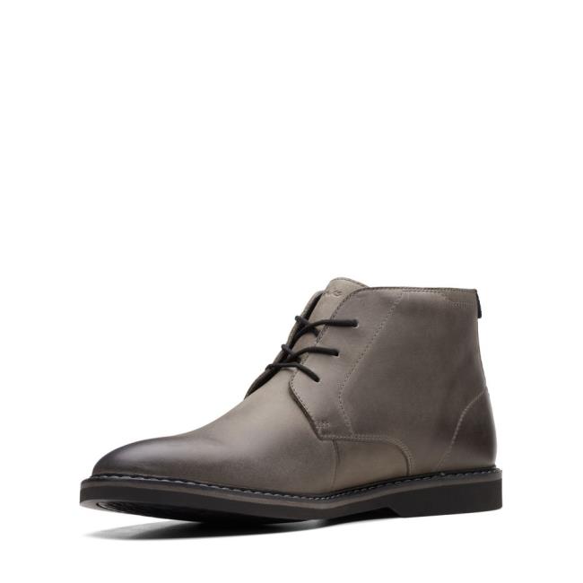 Clarks Atticus LT Mid Originals Škornji Moški Temno Sive | CLK794RIF