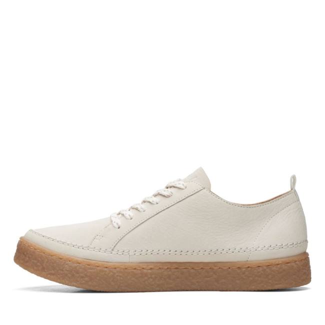 Clarks Barleigh Lace Ravni Čevlji Ženske Bele | CLK594LFR