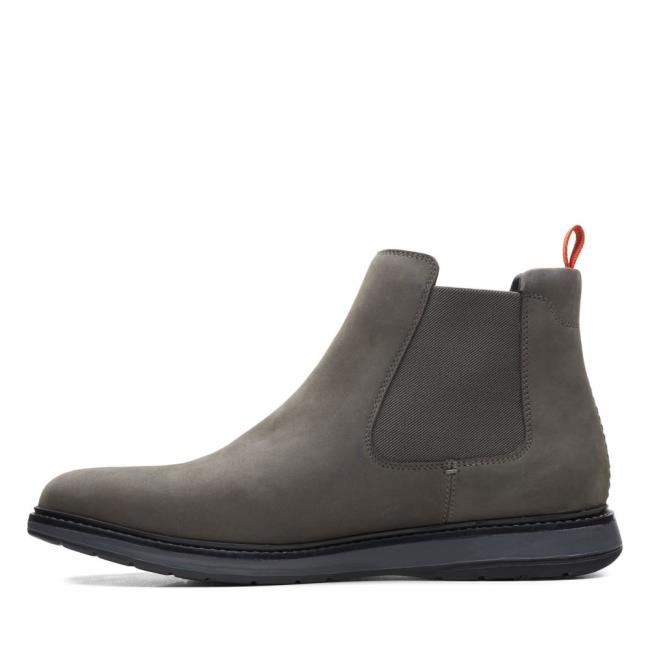 Clarks Chantry Top Čevlji Chelsea Moški Temno Sive | CLK596UAE