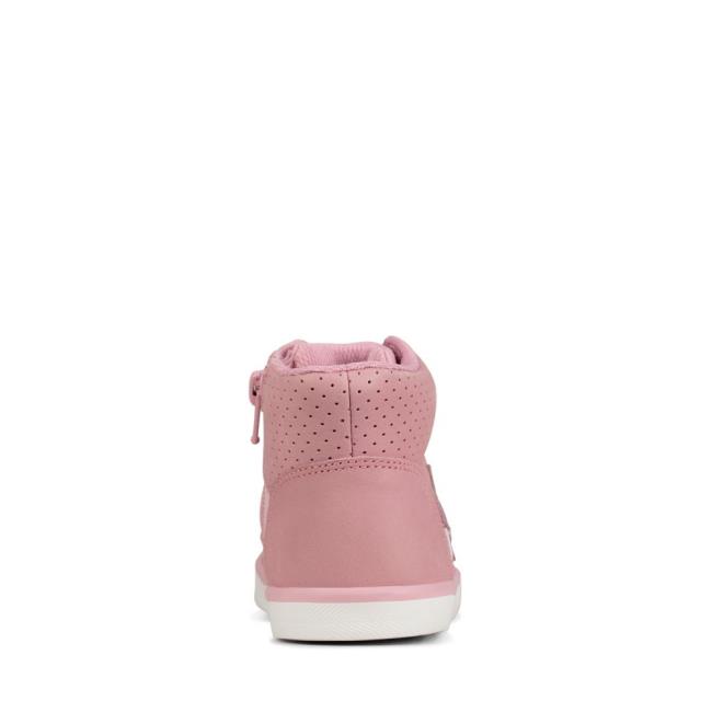 Clarks City Flake Kid Superge Dekleta Roza | CLK628PRF