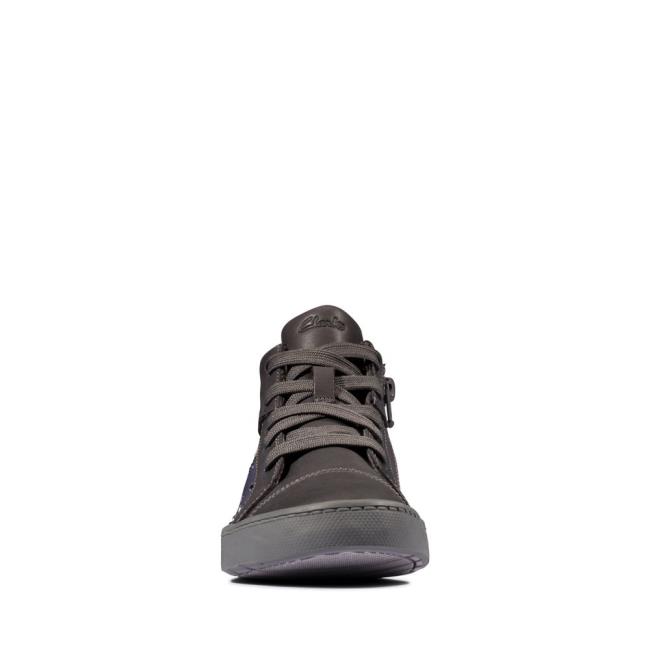 Clarks City Myth Kid Superge Dekleta Temno Sive | CLK137BYE