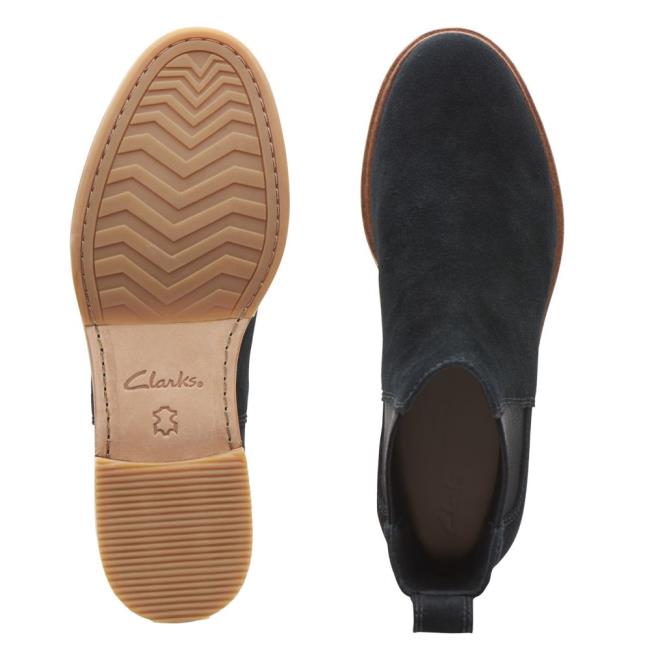 Clarks Clarkdale Arlo Gležnarji Ženske Črne | CLK513SEO