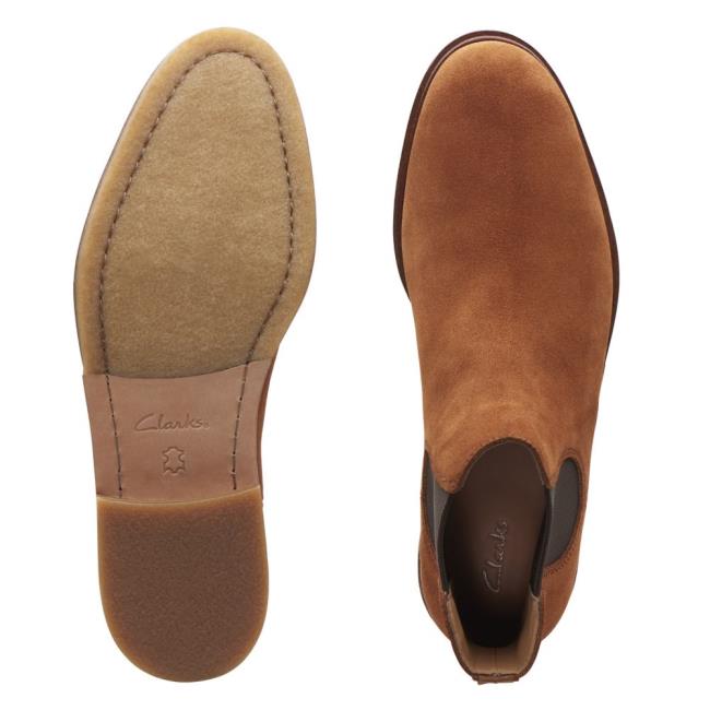 Clarks Clarkdale Gobi Originals Škornji Moški Temno Rjave | CLK869OYI