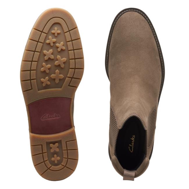 Clarks Clarkdale Hall Čevlji Chelsea Moški Sive | CLK536DZC