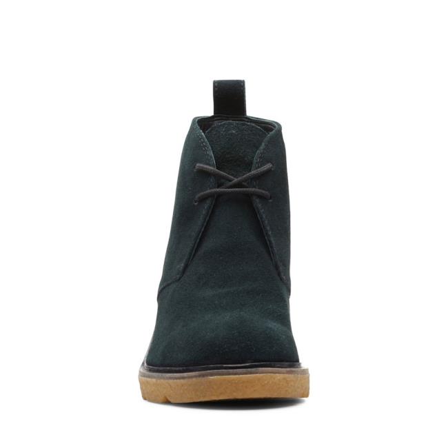 Clarks Clarkford DBT Gležnarji Ženske Črne | CLK315XSV