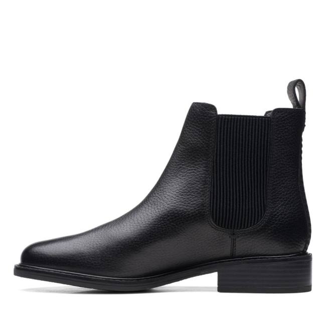 Clarks Cologne Arlo Gležnarji Ženske Črne | CLK823WIS