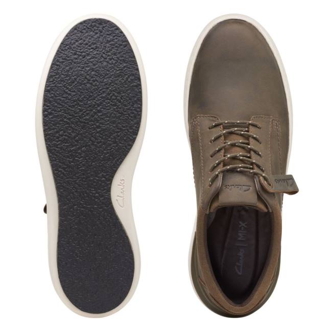 Clarks Court Lite Derby Superge Moški Olivno Zelene | CLK471BQV