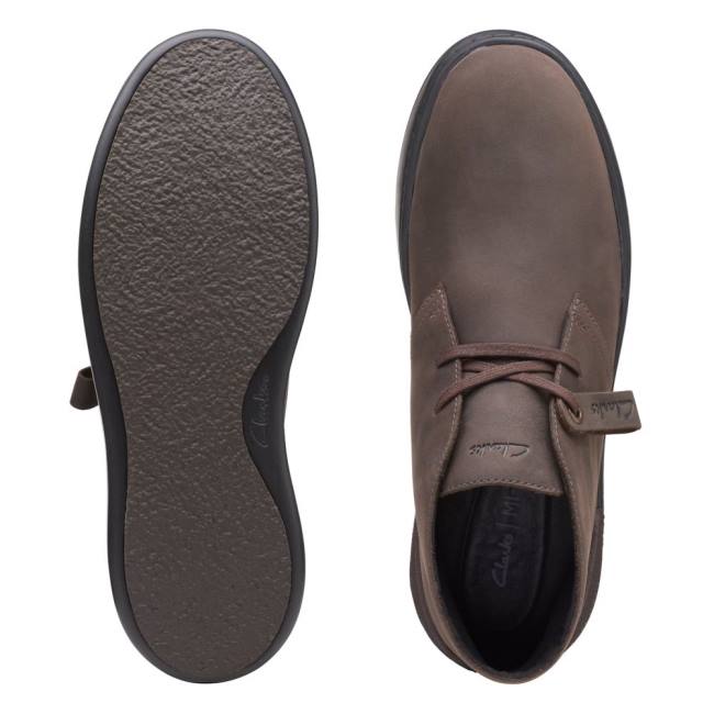 Clarks Court Lite Desert Gležnarji Moški Temno Rjave | CLK324ZNW