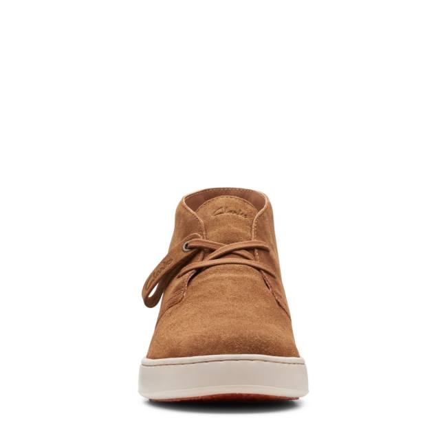 Clarks Court Lite Desert Gležnarji Moški Rjave | CLK739VWY