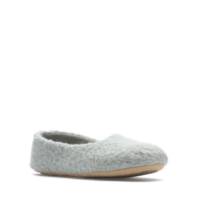 Clarks Cozily Curl Copati Ženske Sive | CLK237QFJ