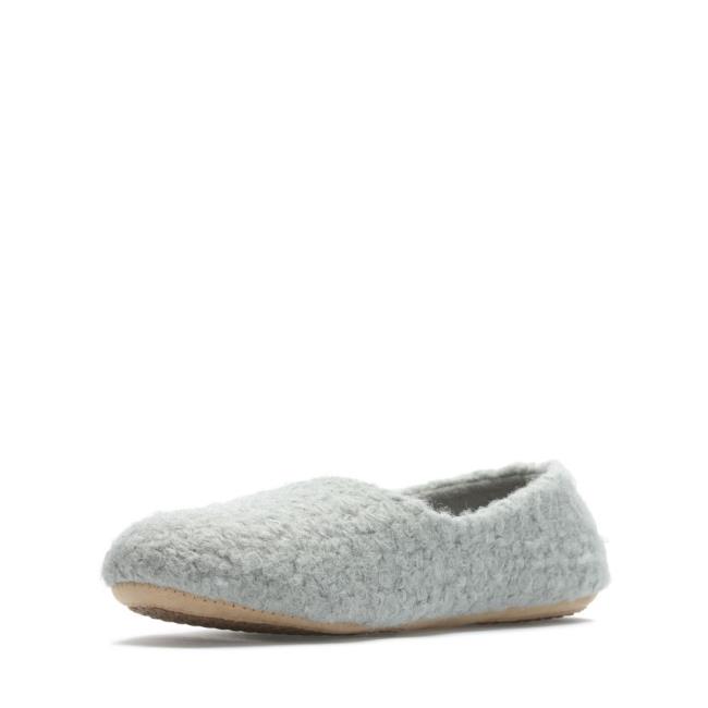 Clarks Cozily Curl Copati Ženske Sive | CLK237QFJ