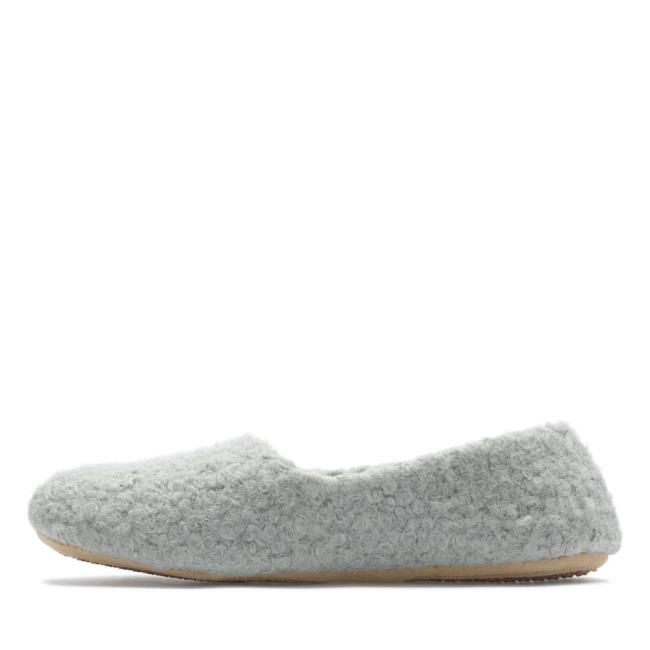 Clarks Cozily Curl Copati Ženske Sive | CLK237QFJ