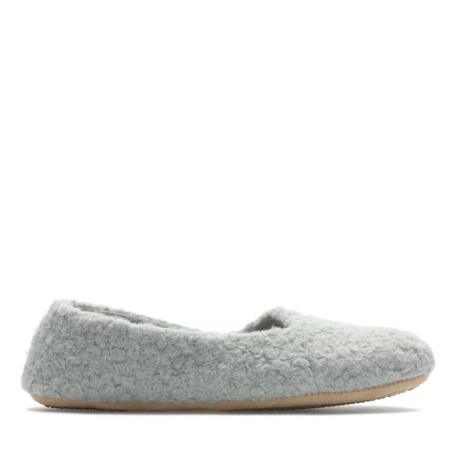 Clarks Cozily Curl Copati Ženske Sive | CLK237QFJ