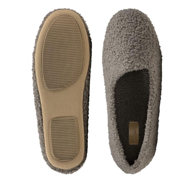 Clarks Cozily Snug Copati Ženske Sive | CLK842THF