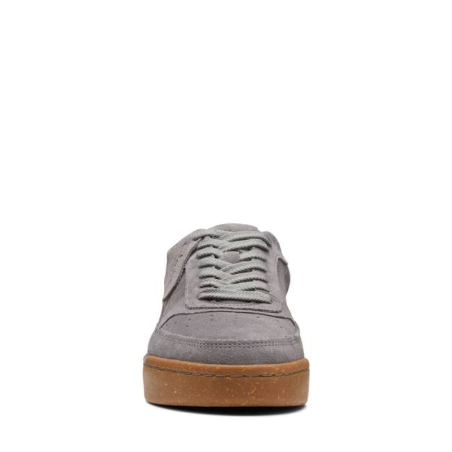 Clarks Craft Court Lace Superge Moški Sive | CLK402KNL