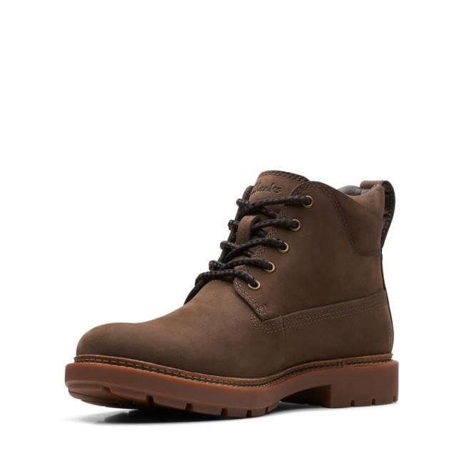 Clarks Craftdale 2 Mid GORE-TEX Gležnarji Moški Temno Rjave | CLK390YIJ