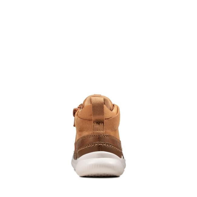 Clarks Crest Air Kid Originals Škornji Fantje Rjave | CLK893KPT