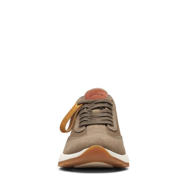 Clarks Dash Lite Lo Superge Ženske Temno Olivno Zelene | CLK345UOD