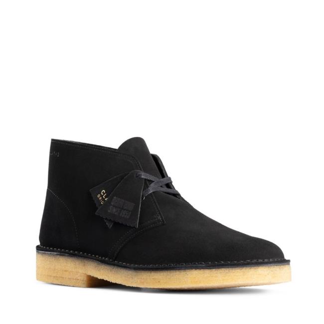 Clarks Desert Boot 221 Originals Škornji Moški Črne | CLK769VYI