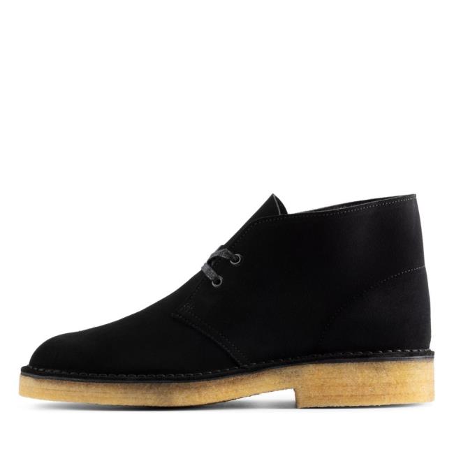 Clarks Desert Boot 221 Originals Škornji Moški Črne | CLK769VYI