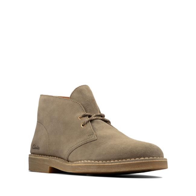 Clarks Desert Boot 2 Desert Gležnarji Moški Olivno Zelene | CLK046RFI