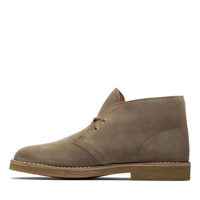 Clarks Desert Boot 2 Desert Gležnarji Moški Olivno Zelene | CLK046RFI