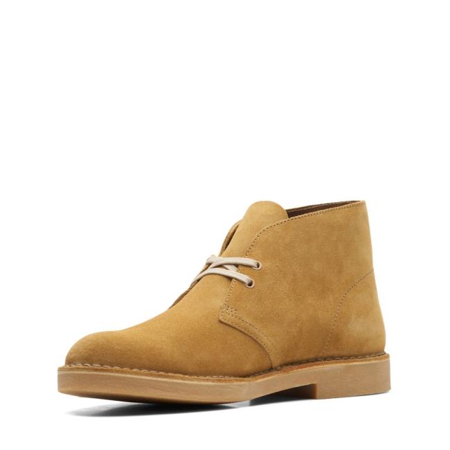 Clarks Desert Boot 2 Desert Gležnarji Moški Zelene | CLK762XFT