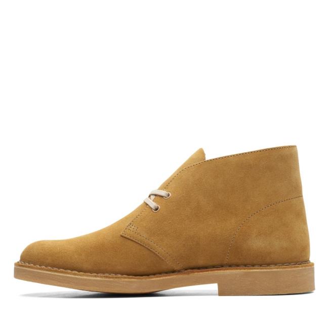 Clarks Desert Boot 2 Desert Gležnarji Moški Zelene | CLK762XFT