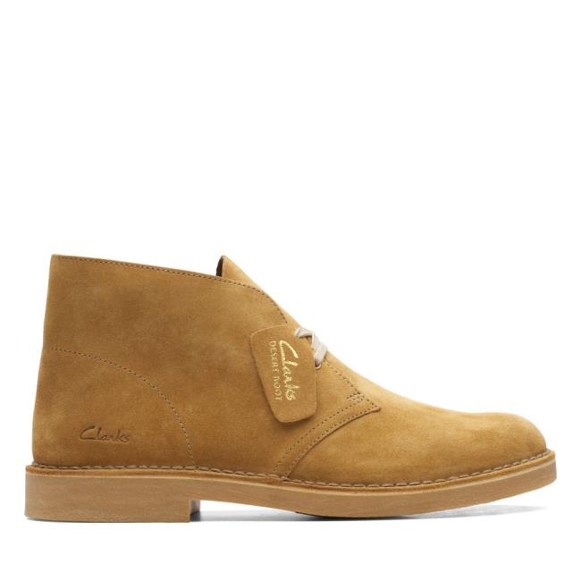 Clarks Desert Boot 2 Desert Gležnarji Moški Zelene | CLK762XFT