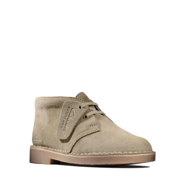 Clarks Desert Boot 2 Kid Originals Škornji Dekleta Rjave | CLK483AQJ