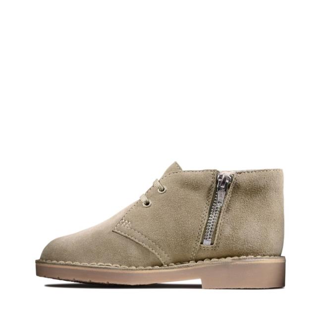 Clarks Desert Boot 2 Kid Originals Škornji Dekleta Rjave | CLK483AQJ