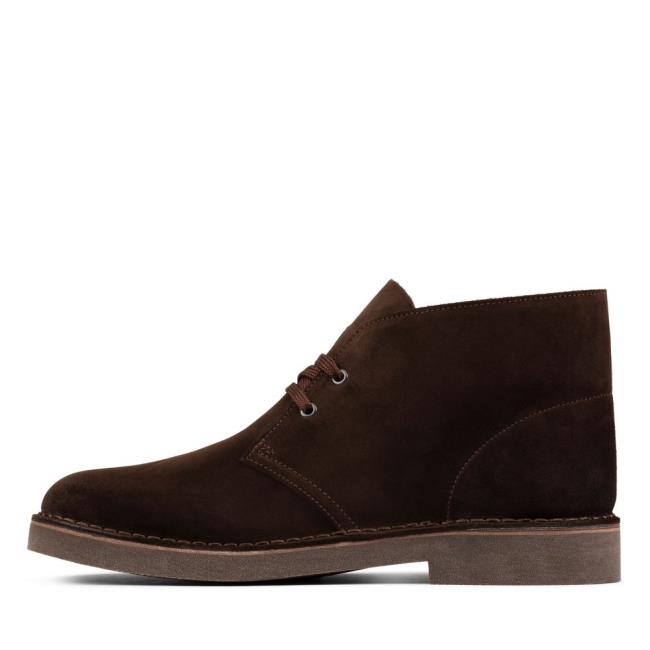 Clarks Desert Boot 2 Originals Škornji Moški Temno Rjave | CLK497LJP