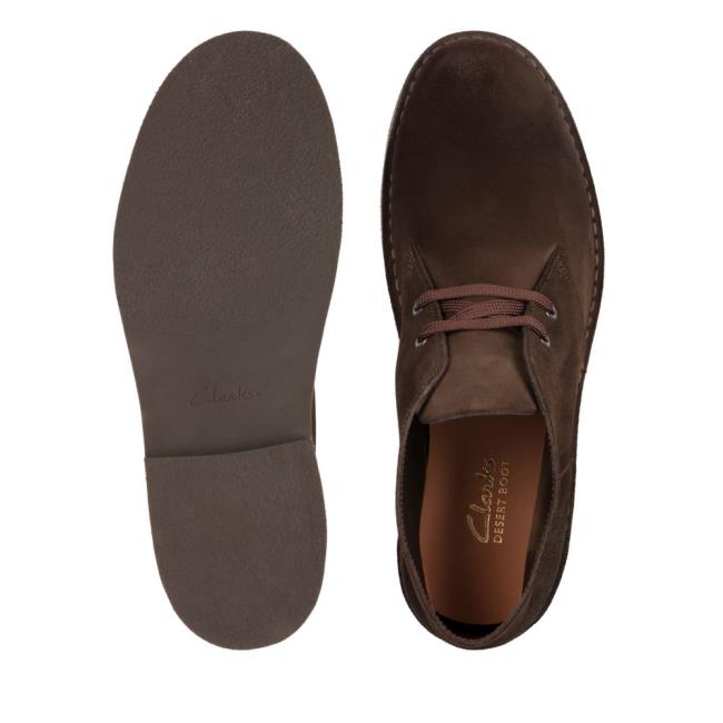 Clarks Desert Boot 2 Originals Škornji Moški Temno Rjave | CLK497LJP