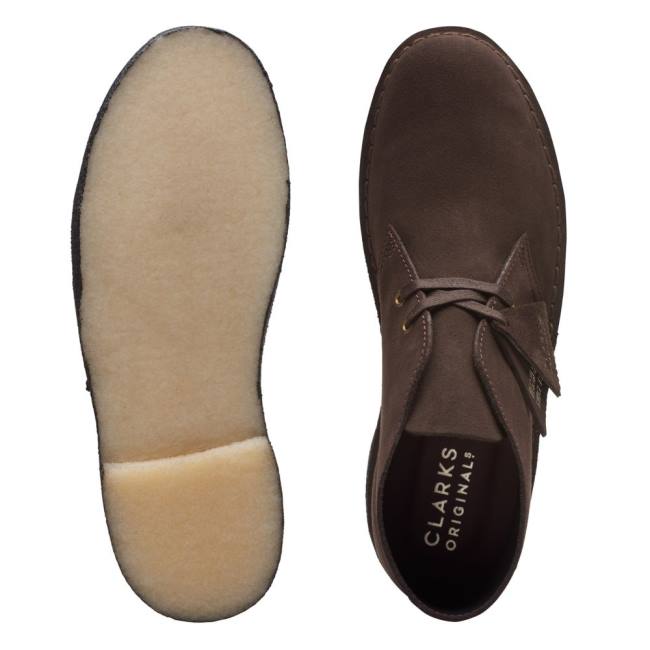 Clarks Desert Boot Classic Desert Gležnarji Moški Rjave | CLK081KBP